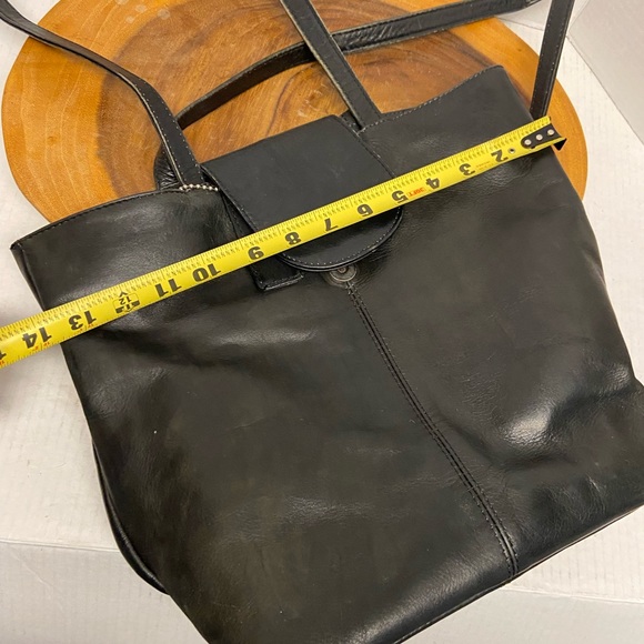 J Jill Leather Tote Bucket  Bag - Picture 9 of 9